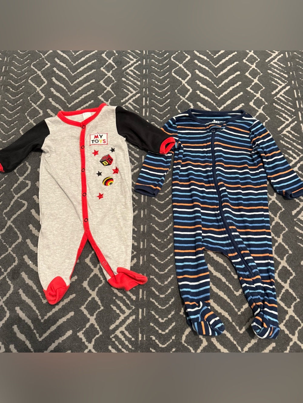 Baby boy sleeper set